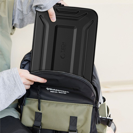 TECH-PROTECT KEVLAR PRO TORBA DO LAPTOPA DO 13 14 CALI ZAMKI WODOSZCZELNE