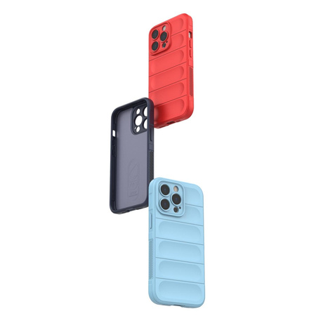 Magic Shield Case etui do iPhone 13 Pro Max elastyczny pancerny pokrowiec burgundowy