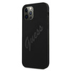 Guess GUHCP12LLSVSBK iPhone 12 Pro Max 6,7" czarny/black hardcase Script Vintage
