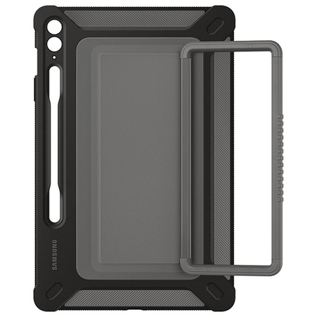 Etui Samsung EF-RX610CBEGWW Tab S9 FE+czarny/black Outdoor Cover
