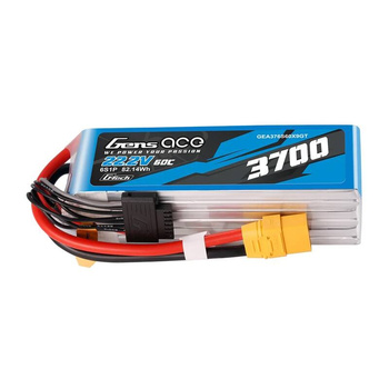 GENS ACE AKUMULATOR LIPO G-TECH 3700MAH 22.2V 60C DO DRONÓW MODELI RC XT90
