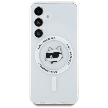 KARL LAGERFELD ETUI BUTTON CHOUPETTE DO SAMSUNG GALAXY S25 Z LOGO