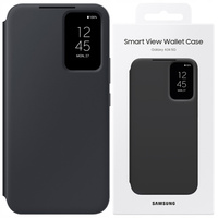 Etui Samsung EF-ZA556CBEGWW A55 5GA556 czarny/black Smart View Wallet Case