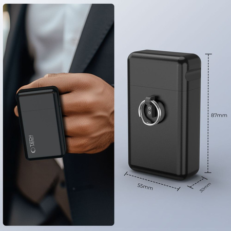 TECH-PROTECT KLATKA FARADAYA DO KLUCZY METAL RFID SIGNAL BLOCKER DO OCHRONY