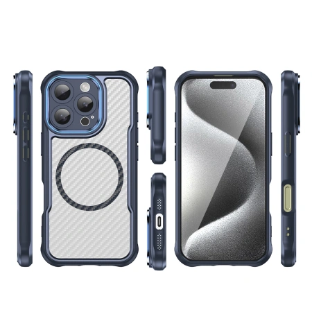 HURTEL ETUI SILIKONOWE LEADING SERIES MAGSAVE DO IPHONE 16 PRO MAX