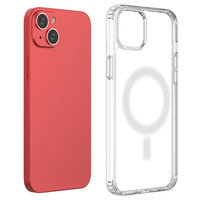 Etui magnetyczne Clear Magnetic Case z MagSafe do iPhone 15 Plus - przezroczyste