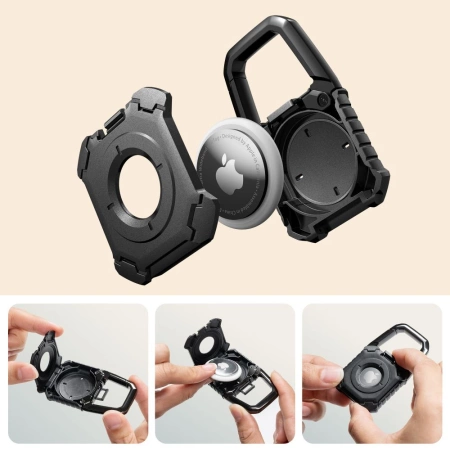 TECH-PROTECT ETUI KEVLAR DO APPLE AIRTAG 1 2 BEZPIECZNE PRZECHOWANIE