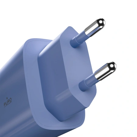 Ładowarka sieciowa Puro Pro Lite 30W USB-C  - niebieska