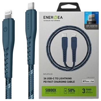 ENERGEA KABEL USB-C DO LIGHTNING 1.5M DO TELEFONÓW APPLE IPHONE 13 PRO