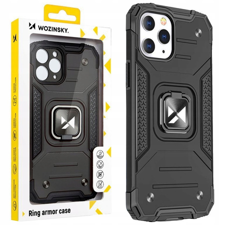 WOZINSKY ETUI RING ARMOR HYBRYDOWE DO IPHONE 14 PRO Z MAGNETYCZNYM UCHWYTEM