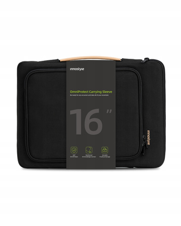 INNOSTYLE TORBA NA LAPTOPA 16" WODOODPORNA ETUI CASE OMNIPROTECT CZARNA