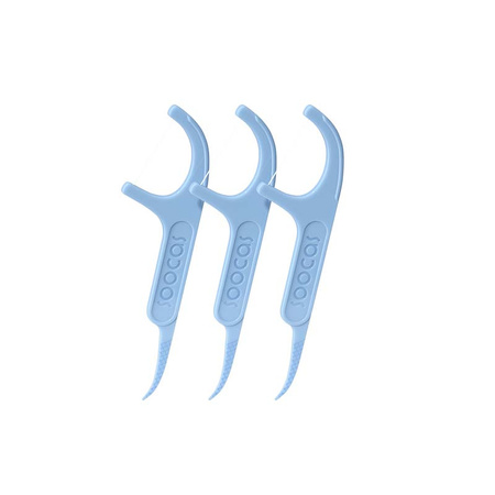 SOOCAS NIĆ DENTYSTYCZNA D1 50 SZTUK DO CZYSZCZENIA ZĘBÓW WZMACNIAJĄCA