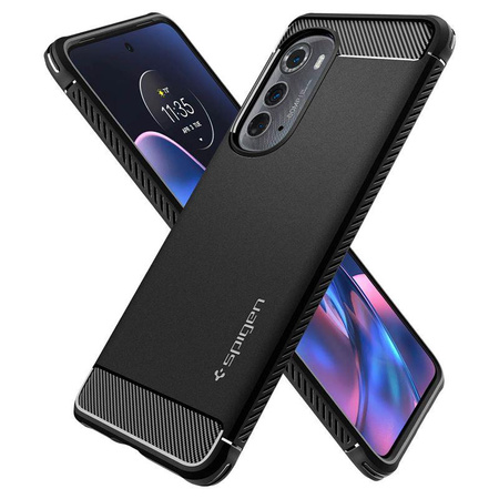 SPIGEN RUGGED ARMOR MOTOROLA EDGE 2022 MATTE BLACK