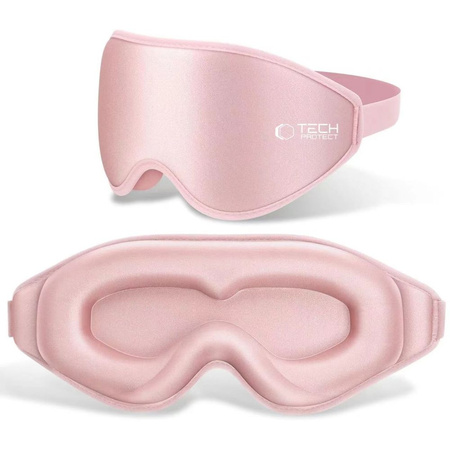 TECH-PROTECT MASECZKA DO SPANIA EYESHADY OCHRONNA DO SEN BABY PINK KOMFORT