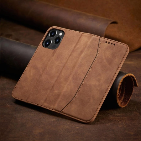 HURTEL MAGNET FANCY CASE DO IPHONE 13 PRO MAX ETUI Z PORTFELEM I PODSTAWKĄ