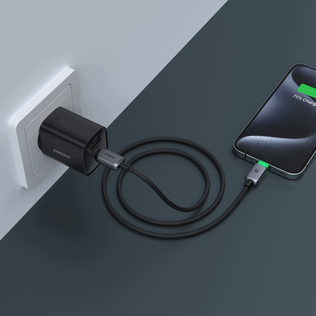 PALPRO KABEL USB-C SZYBKIE ŁADOWANIE DO SAMSUNG APPLE USB TYP C 3A 60W 1M