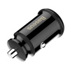 Baseus Grain Car Charger mini ładowarka samochodowa 2x USB 3.1A czarny (CCALL-ML01)