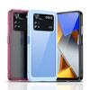 Outer Space Case etui Xiaomi Poco M4 Pro pokrowiec z elastyczną ramką niebieskie