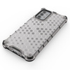 Honeycomb etui pancerny pokrowiec z żelową ramką Samsung Galaxy A32 5G przezroczysty