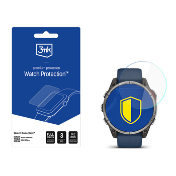 3MK WATCH PROTECTION FLEXIBLEGLASS DO GARMIN QUATIX 8 47MM Z OCHRONĄ