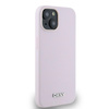 DKNY CASE DO IPHONE 14 15 13 6.1 LIQUID SILICONE SMALL LOGO DO MAGSAFE