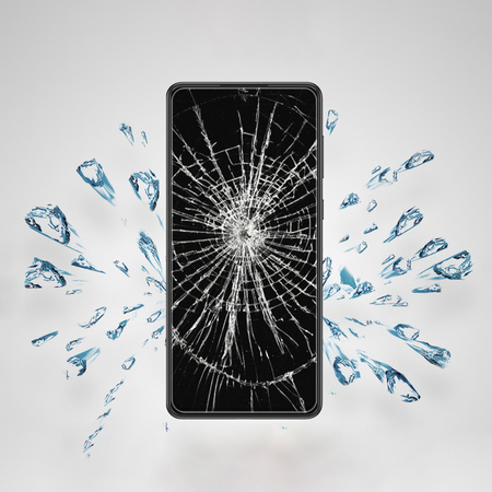 Nillkin CP+PRO ultracienkie szkło hartowane na cały ekran z ramką 0,2 mm 9H Samsung Galaxy A73 czarny