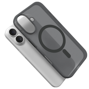 Etui silikonowe Puro Daylight MagSafe do iPhone 16 Plus - czarne