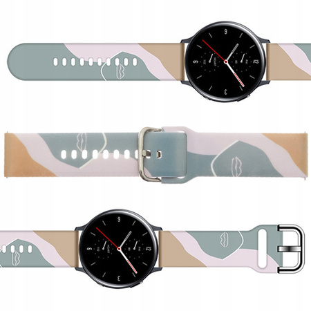 HURTEL STRAP MORO DO SAMSUNG GALAXY WATCH 42MM OPASKA SILIKONOWA DO ZEGARKA