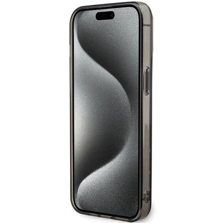 Etui BMW Pattern MagSafe na iPhone 15 Pro Max - szare