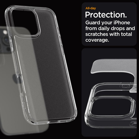 SPIGEN ULTRA HYBRID DO IPHONE 16 PRO CASE Z WYSOKĄ ODPORNOŚCIĄ NA UDERZENIA