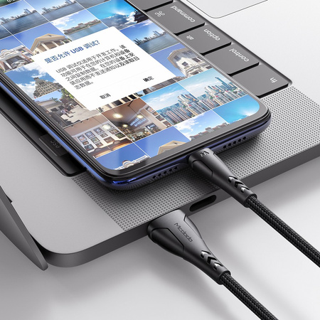 Kabel do telefonu z obsługą Car Play i Android Auto Mcdodo Mamba Series Micro USB 1,2m