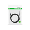Ugreen kabel audio stereo AUX 3,5 mm mini jack - USB Typ C do telefonu tabletu 1m czarny ( 20192)