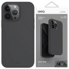 UNIQ etui Lino Hue iPhone 15 Pro Max 6.7" Magclick Charging szary/charcoal grey