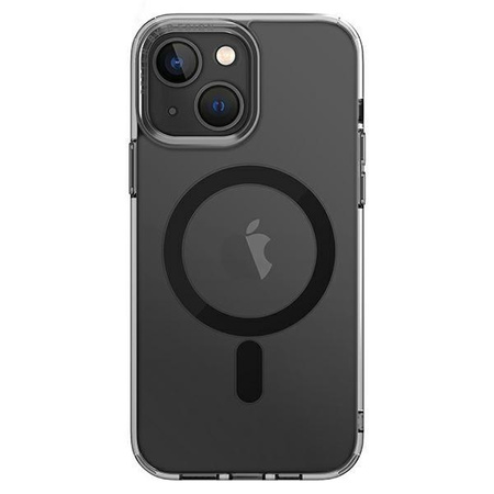Etui Uniq LifePro Xtreme na iPhone 14 Plus Magclick Charging czarny/frost smoke