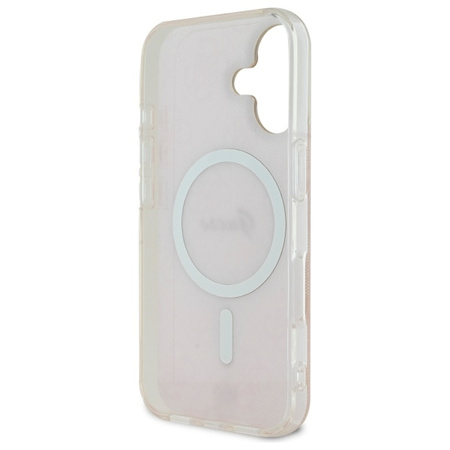 GUESS ETUI CASE HARDCASE IML DO IPHONE 16 PLUS 6.7 DO MAGSAFE 4G RÓŻOWE