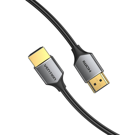 VENTION KABEL HDMI ULTRA CIENKI 0,5M 4K 60HZ DO TELEWIZORA MONITORA