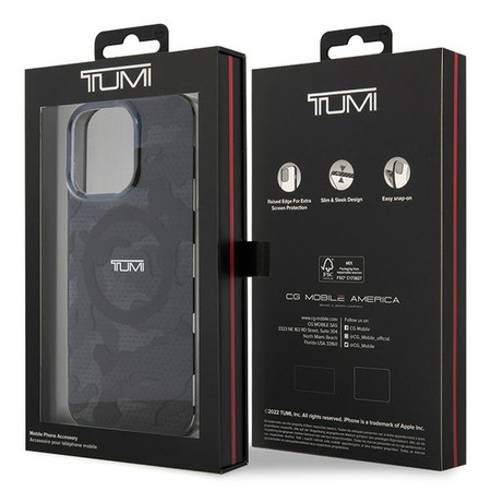 Tumi TUHMP15LDLCAG iPhone 15 Pro 6.1szary/grey hardcase Camo Print MagSafe