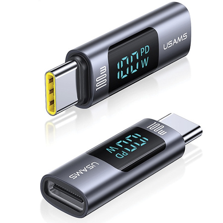 USAMS PRZEJŚCIÓWKA 100W USB-C DO USB-C 2M DO ŁADOWANIA TELEFONÓW LAPTOPÓW