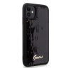 Etui Guess Sequin Script Metal na iPhone 11 / Xr - czarne