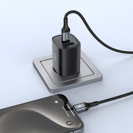 PALPRO KABEL USB-C SZYBKIE ŁADOWANIE DO SAMSUNG APPLE USB TYP C 60W 1M