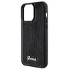 Etui Guess Sequin Script Metal na iPhone 15 Pro Max - czarne