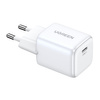 Ładowarka sieciowa GaN 20W USB-C Ugreen Nexode mini CD318 - biała