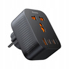 MCDODO PRZEJŚCIÓWKA ŁADOWARKA ADAPTER PODRÓŻNY WTYCZKA EU 3 X USB-C USB-A