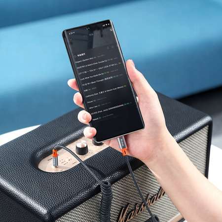 McDodo Kabel przejściówka do telefonu USB-C do Mini Jack z DAC 2m