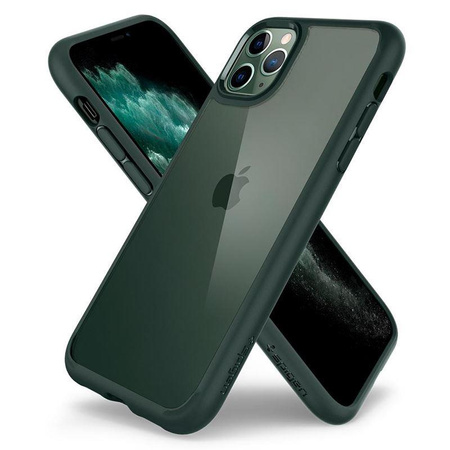 SPIGEN ULTRA HYBRID IPHONE 11 PRO MIDNIGHT GREEN