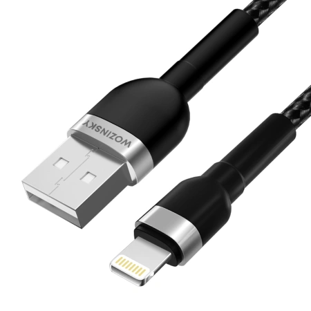 WOZINSKY KABEL USB-A DO LIGHTNING 2.4A DO IPHONE IPAD 1M SZYBKIE ŁADOWANIE