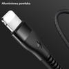 USAMS KABEL PLECIONY U33 DO LIGHTNING 1.2M 2A DO TELEFONÓW APPLE FAST