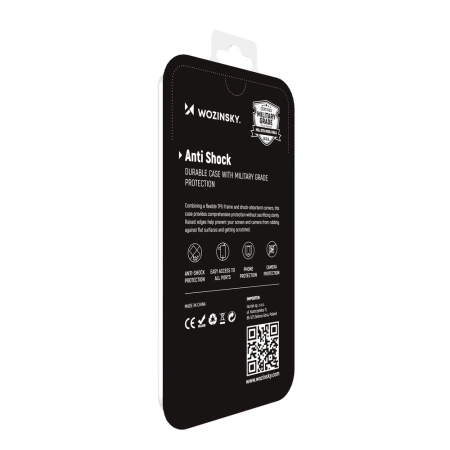 WOZINSKY ANTI SHOCK ETUI DO XIAOMI REDMI 10C PRZEZROCZYSTE WYSOKA OCHRONA