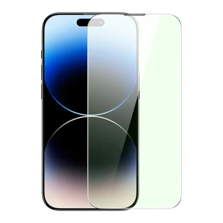 BASEUS SZKŁO HARTOWANE Z FILTREM OCZYM DO IPHONE 14 PRO Z OCHRONĄ WZROKU