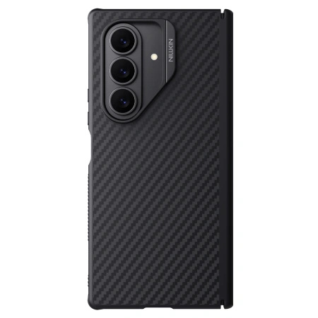 Etui Nillkin Synthetic Fiber Pro Magnetic na Samsung Galaxy Z Fold 7 kompatybilne z MagSafe - czarne